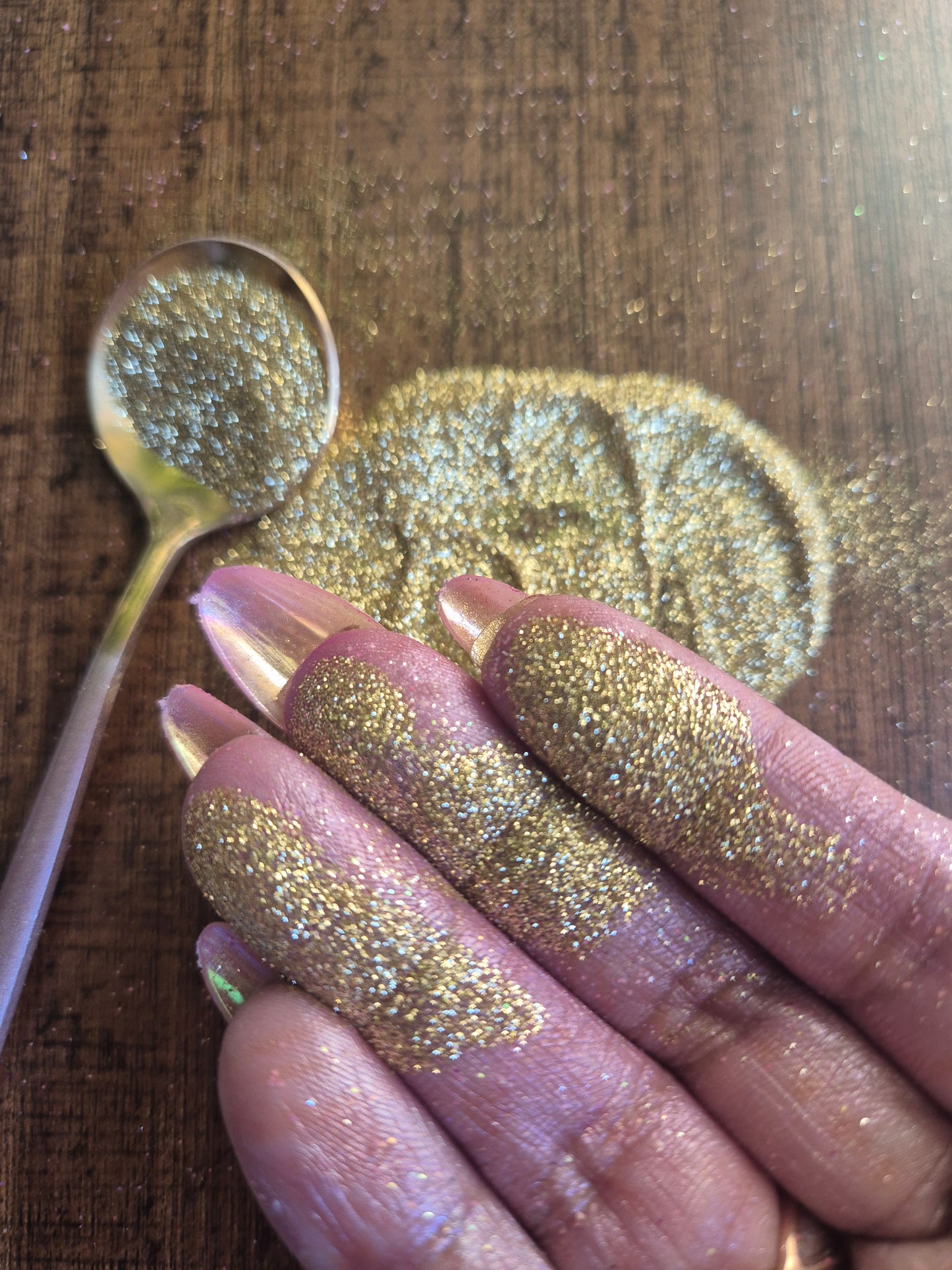 Honey Gold Shimmer