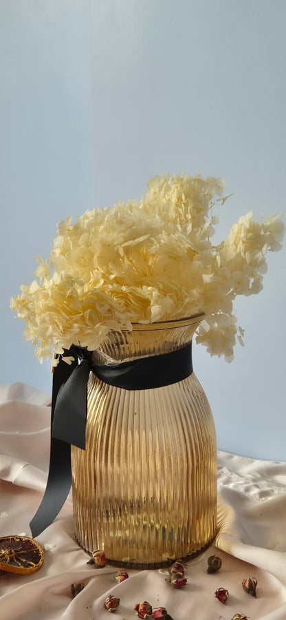 Premium White Hydrangea Dried Flowers – For Home Décor, Soap & Candle Making, Crafts & Gifting