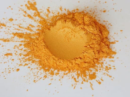 Saffron Dust Mica Powder – Cosmetic Grade